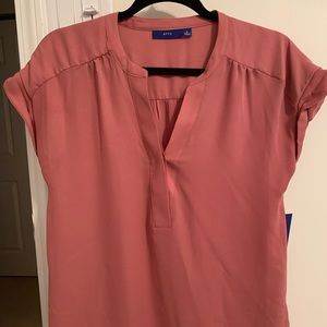 Peach blouse